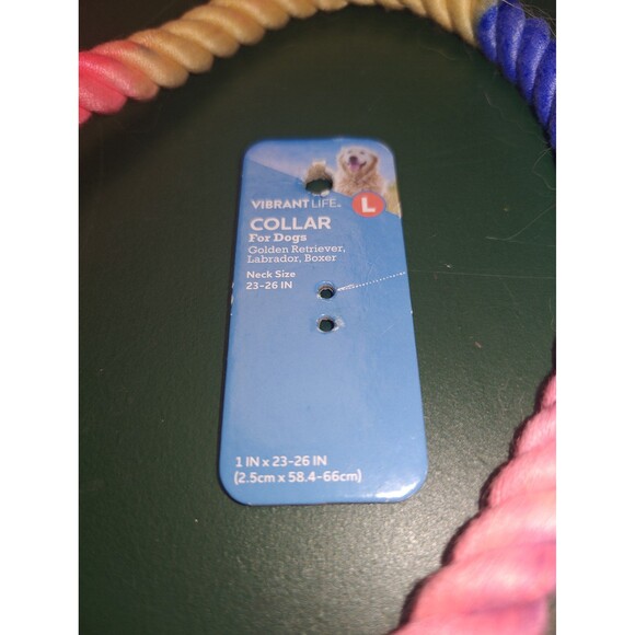 Vibrant Life Collar for Dogs - Large - Neck Size 23-26 inches - Picture 2 of 8